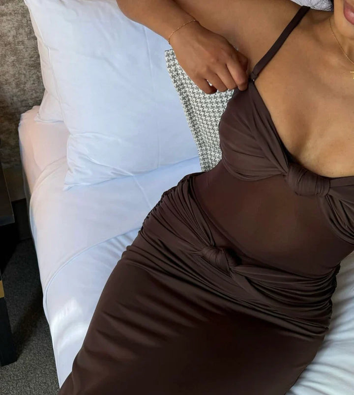 Thalia | Sultry Sheer Gown