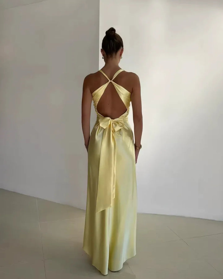 Ismay | Robe en Satin Brillant