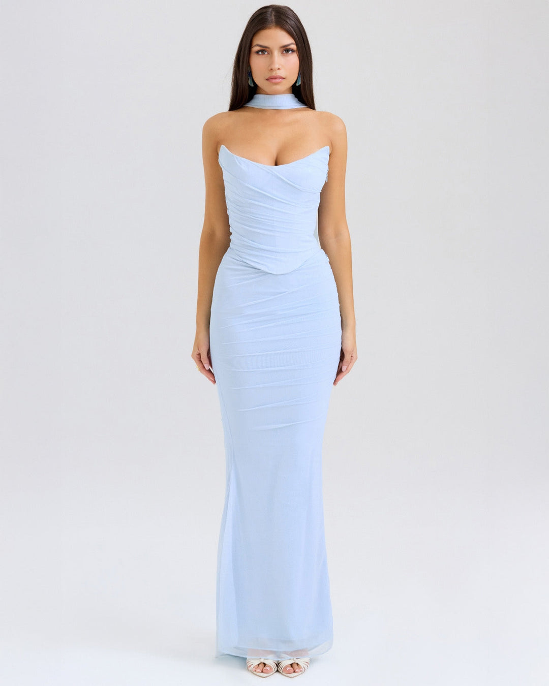 Joyce | Elegant Sculpted Gown