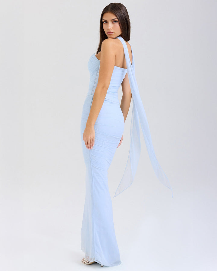 Joyce | Elegant Sculpted Gown