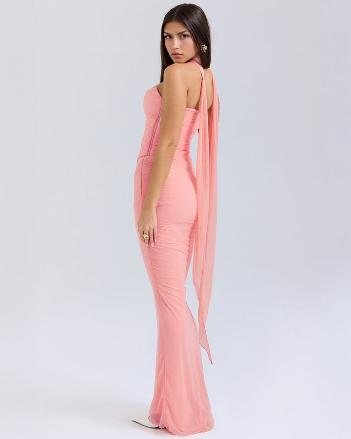 Joyce | Elegant Sculpted Gown