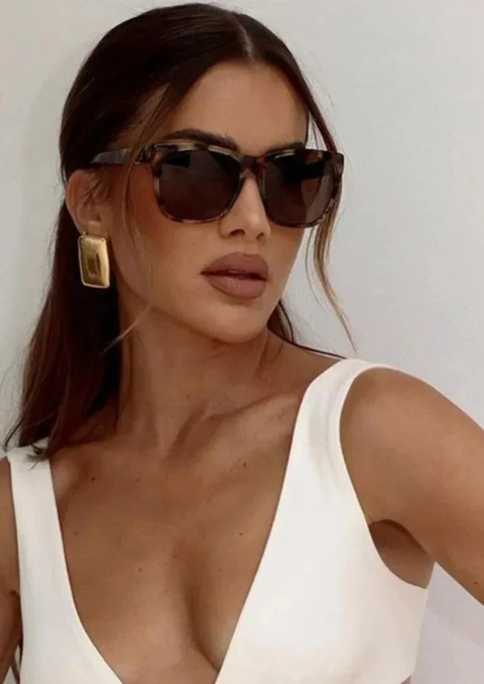 Olivine | Modern Geometric Earrings