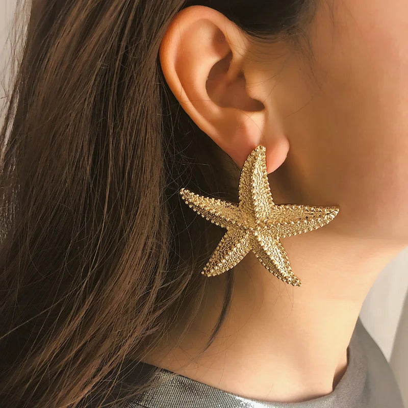Minna | Coastal Starfish Earrings