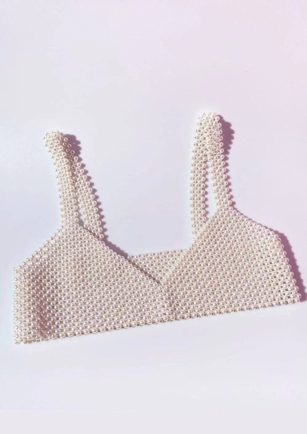 Diantha | Ivory Gem Bralette