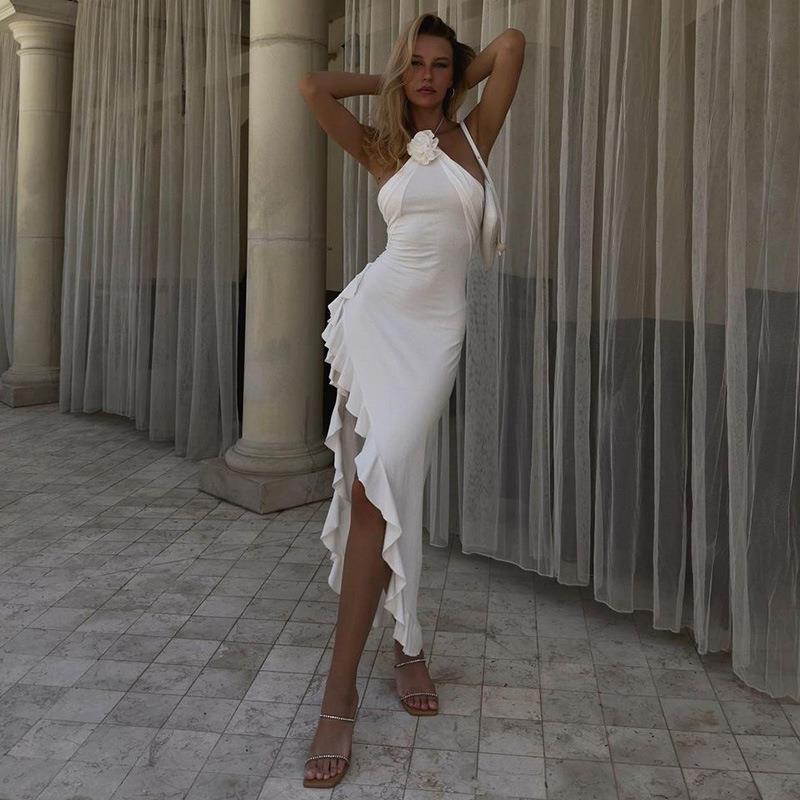 Jessa | Robe asymétrique inspirée de la déesse