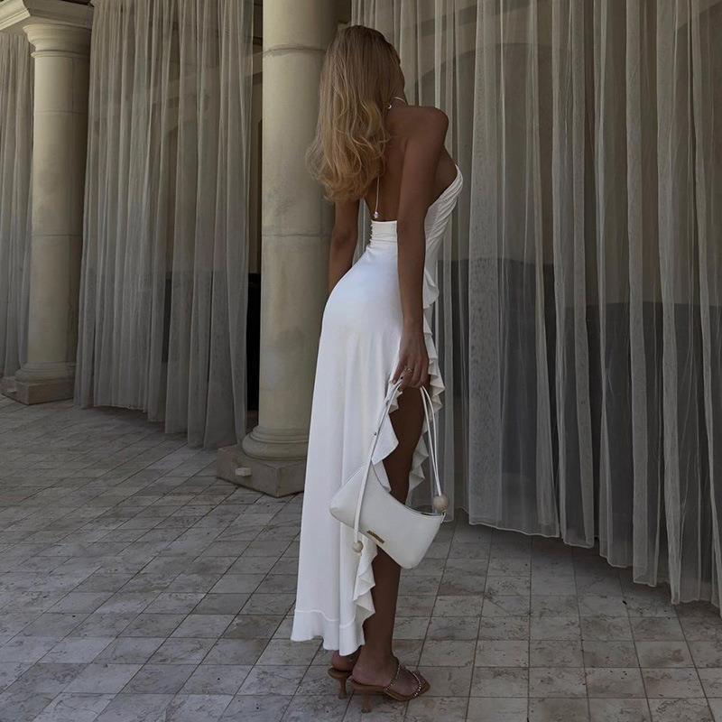 Jessa | Robe asymétrique inspirée de la déesse