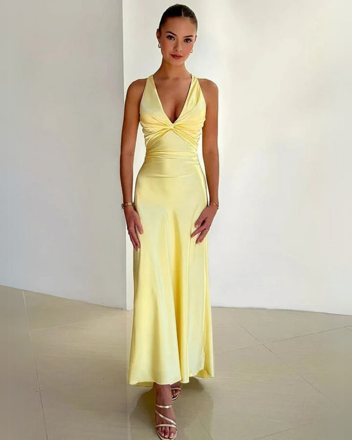 Ismay | Robe en Satin Brillant