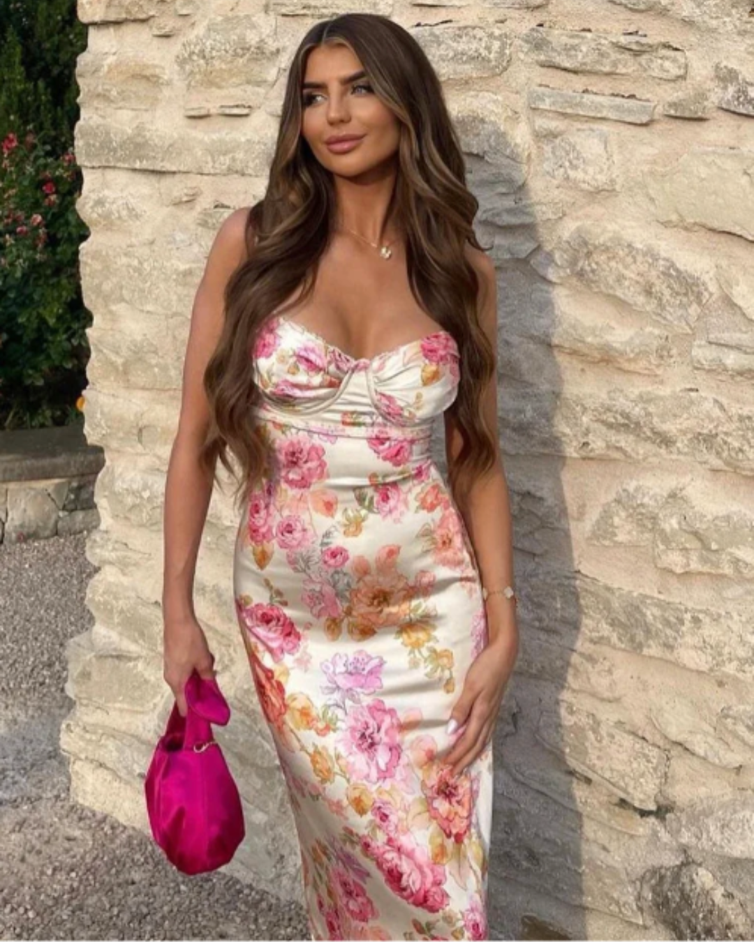 Ginevra | Robe Florale Flatteuse