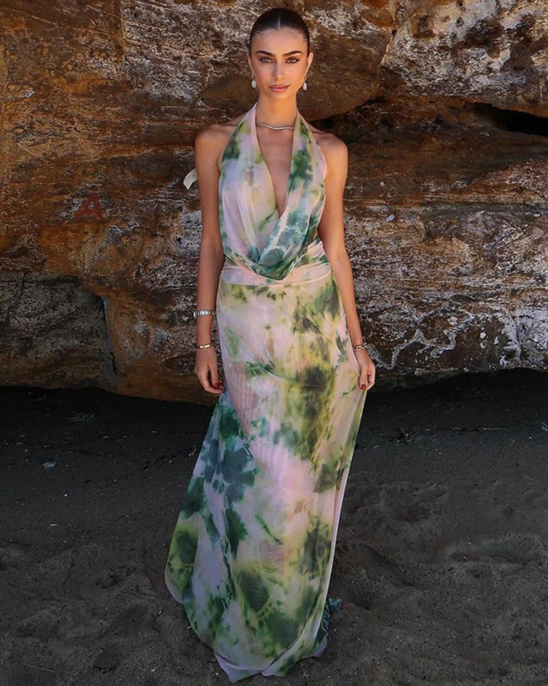 Isley | Robe Maxi Drapée