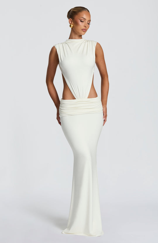Fenella Maxi Dress - Ivory
