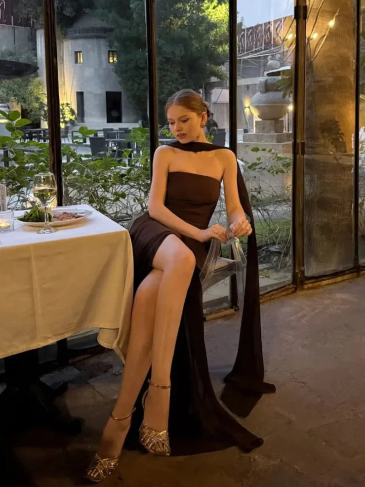 Georgia | Elegant Layered Gown