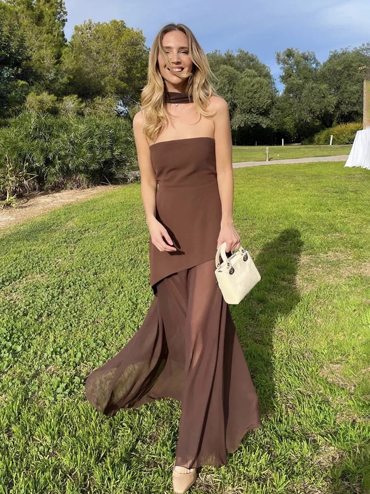 Georgia | Elegant Layered Gown