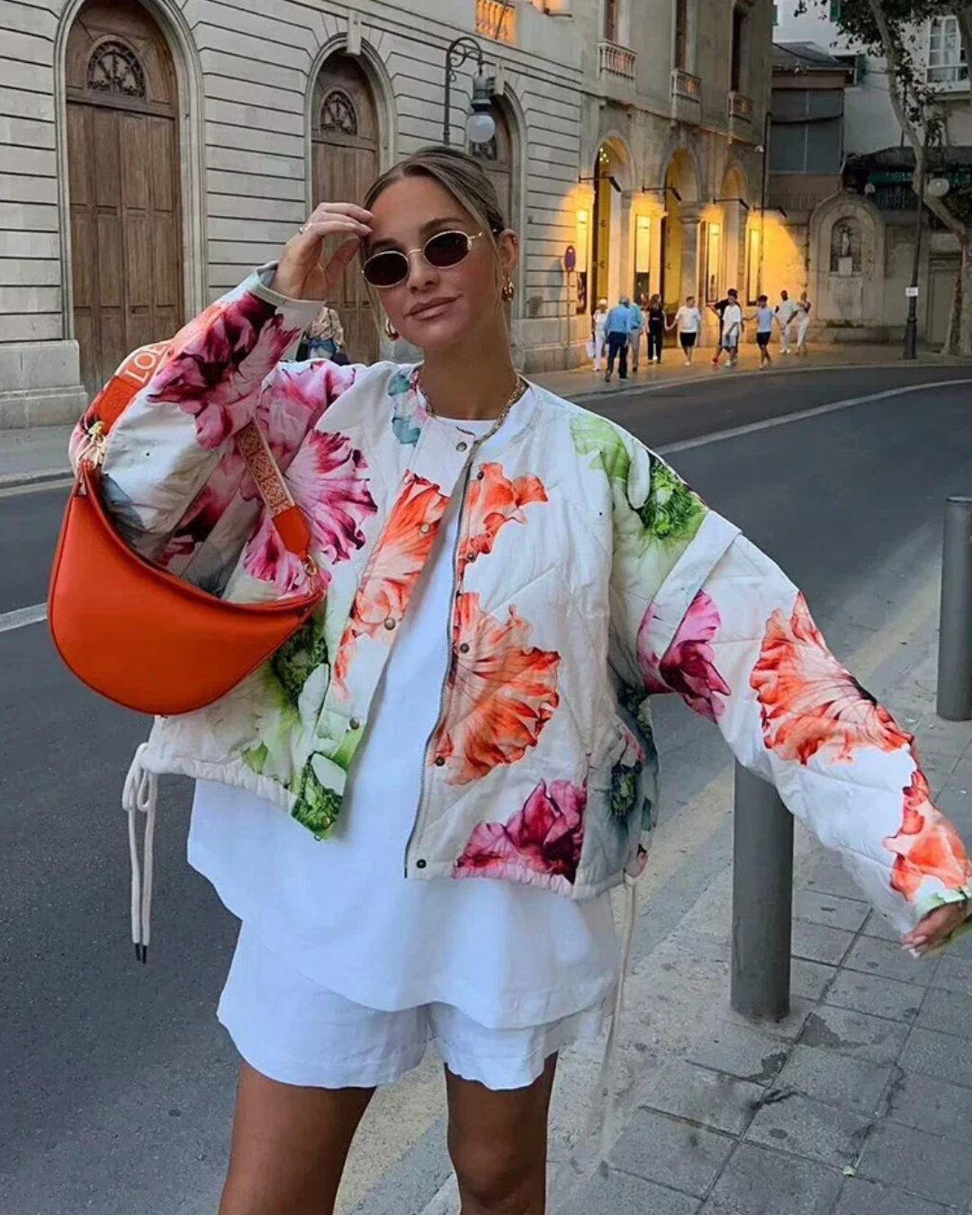 Cora | Chic Floral Jacket