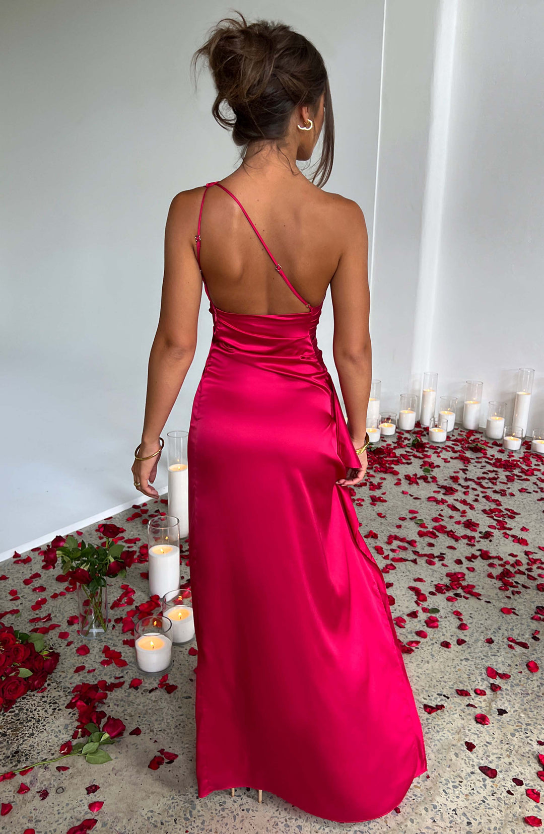 Freya | Radiant Satin Gown