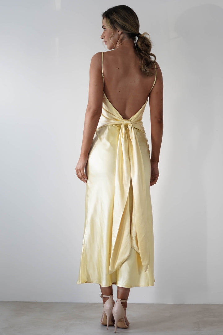 Melisande | Glowline Satin Dress