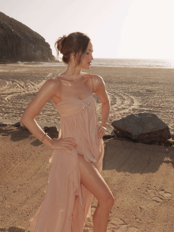 Oralie | Seabloom Drape Dress