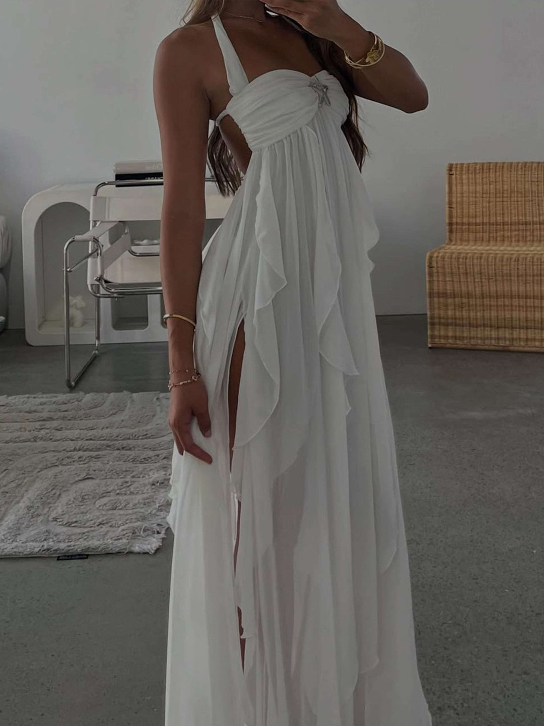 Oralie | Seabloom Drape Dress
