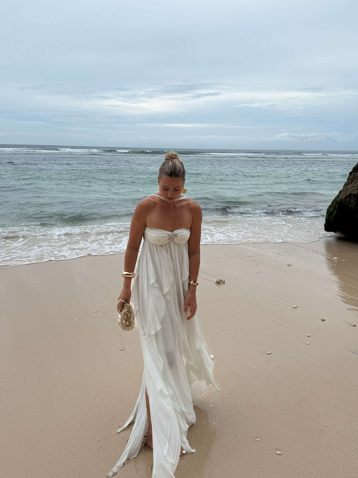 Oralie | Seabloom Drape Dress