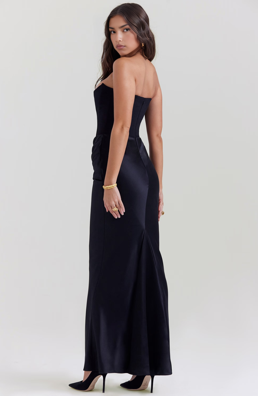 Eden | Robe en Satin Poli