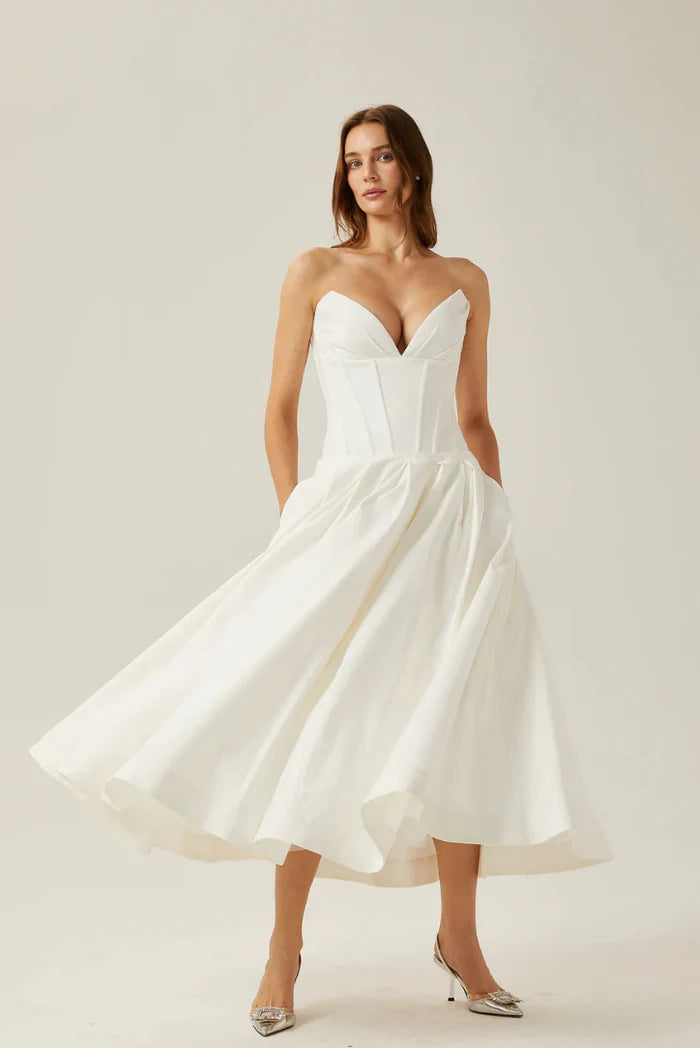 Rilletta | Strapless Sweetheart Dress