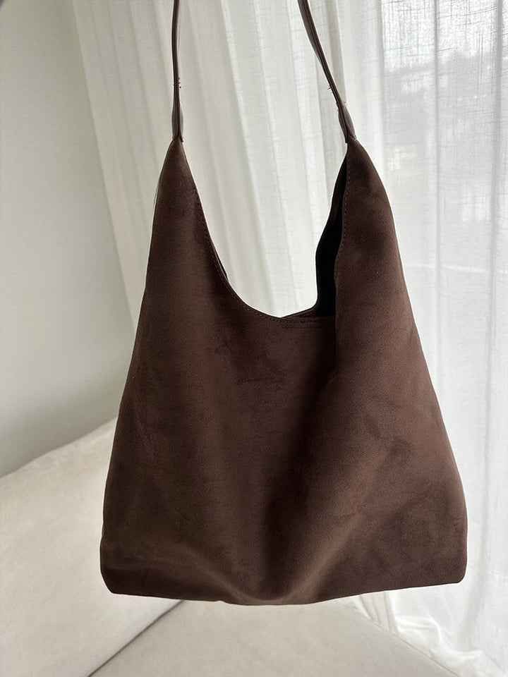 Cariad | Minimalist Suede Shoulder Bag