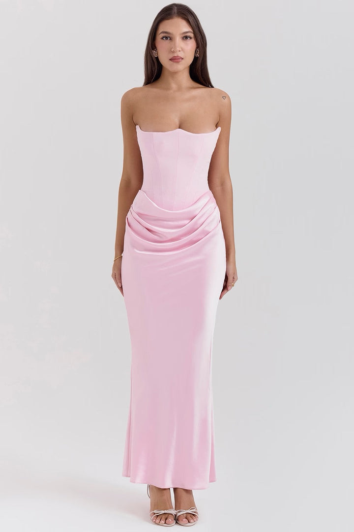 Eden | Robe en Satin Poli