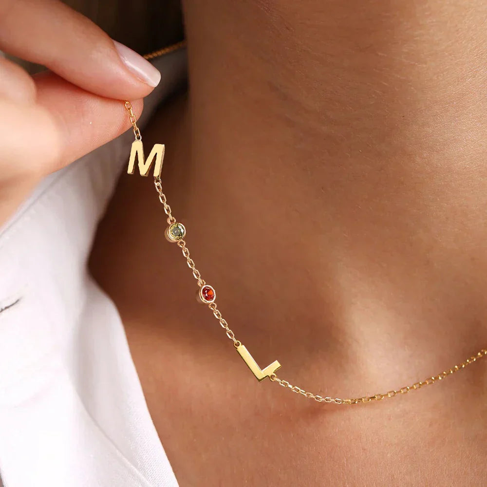 BIRTHSTONES  - NECKLACE