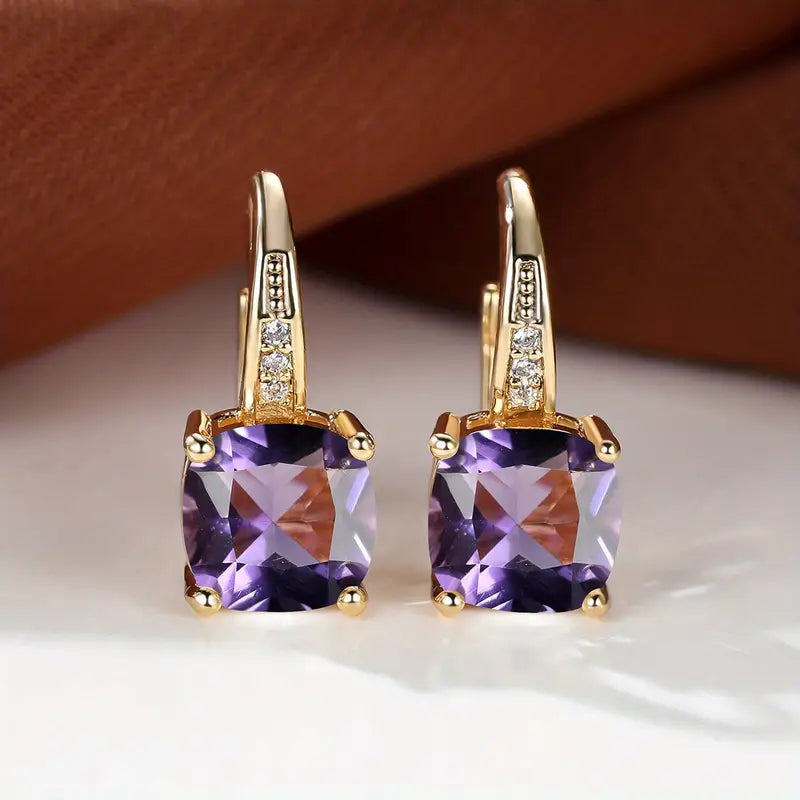 Talindra | Shimmering Drop Earrings
