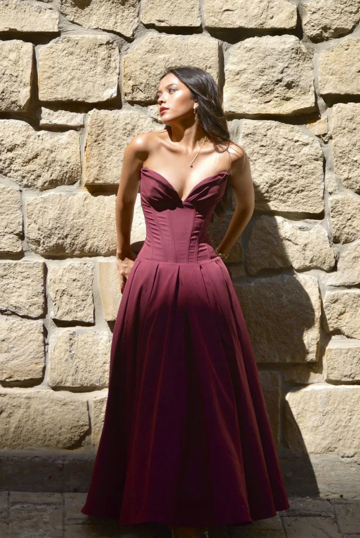 Rilletta | Strapless Sweetheart Dress