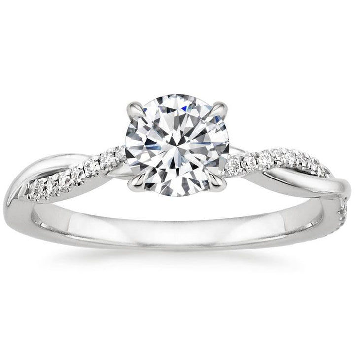Berenice | Classic Twisted Accent Ring