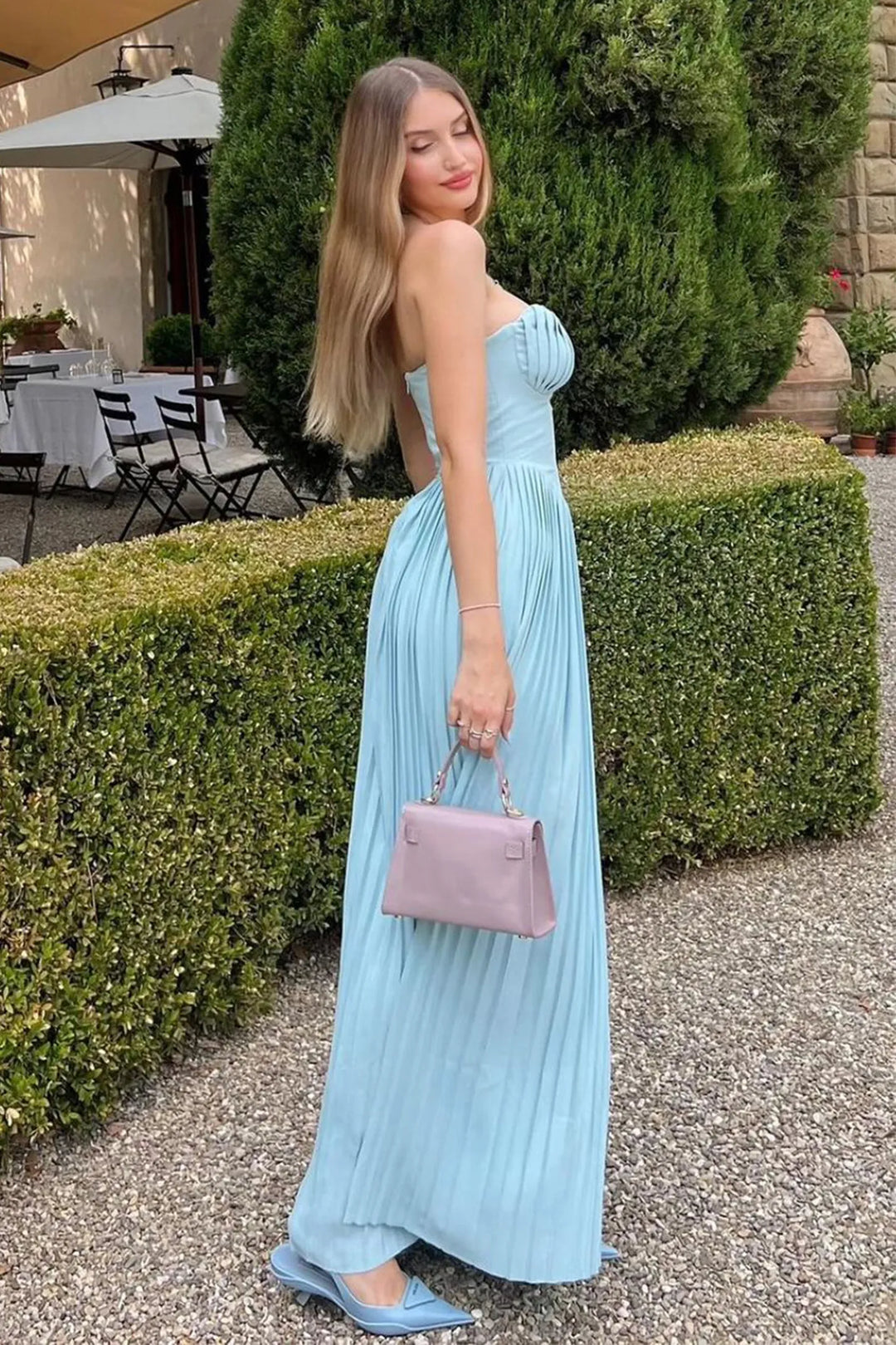 Xanthe | Robe Plissée Radieuse
