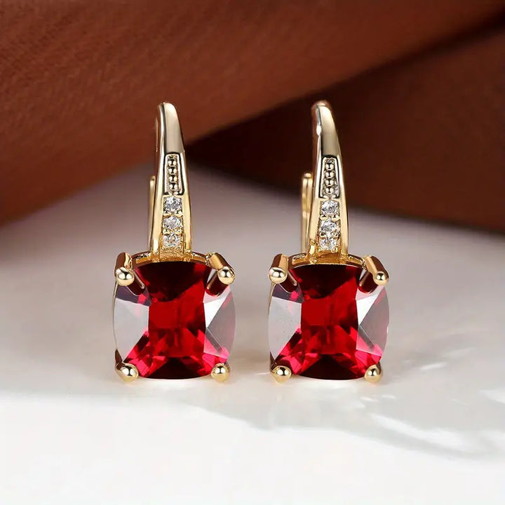 Talindra | Shimmering Drop Earrings