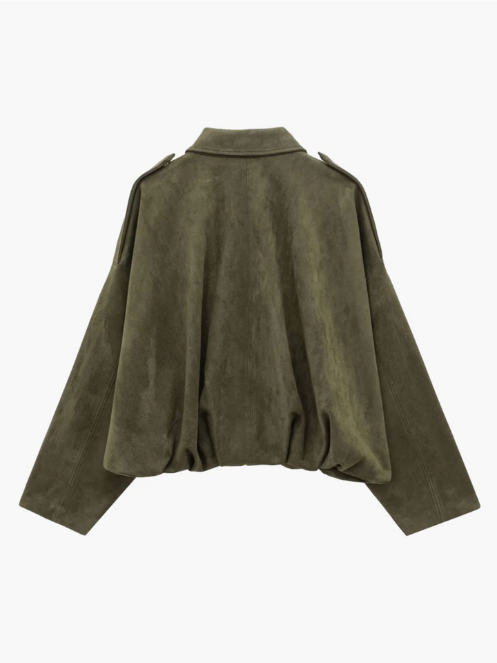 Parnel | Minimalist Suede Jacket