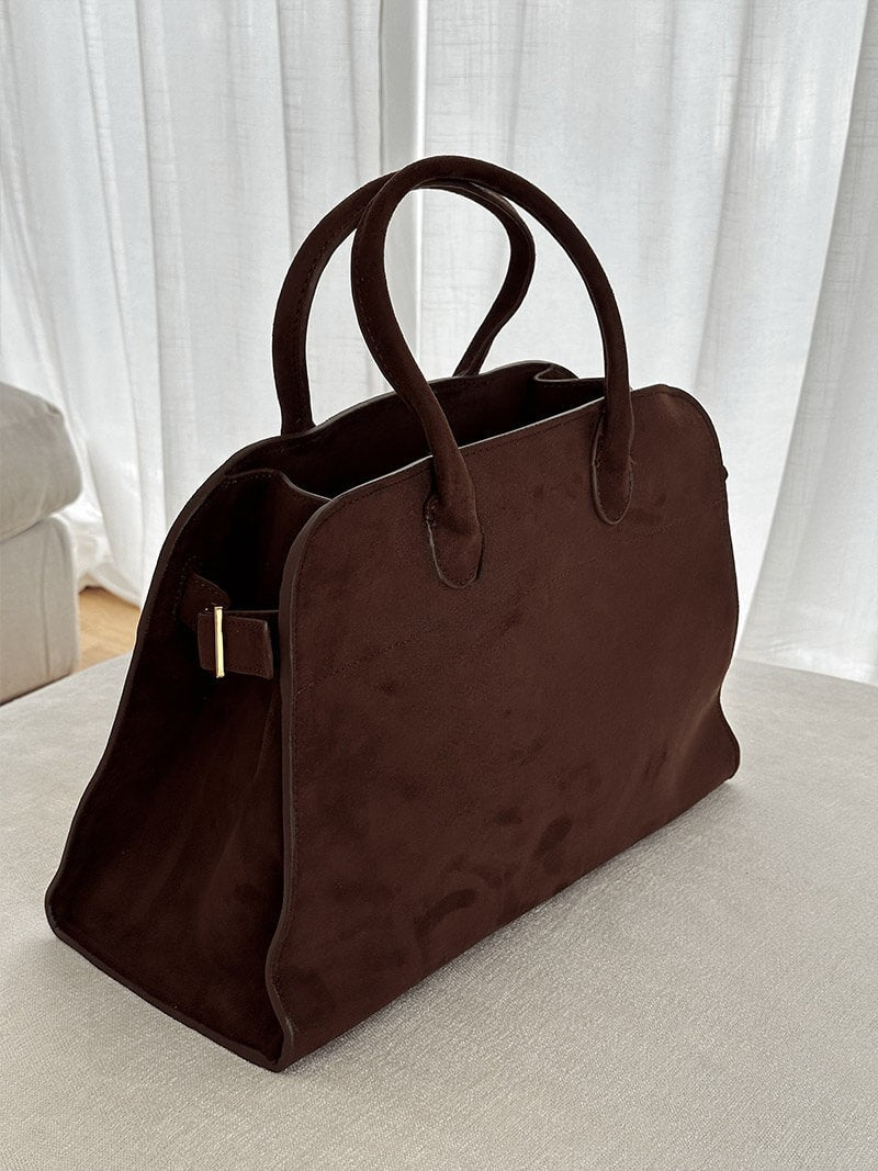 Honoria | Suede Tote Bag