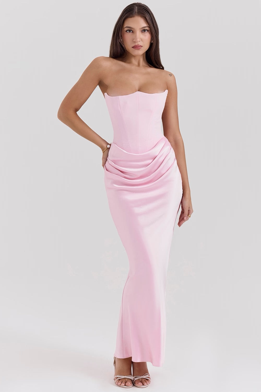 Eden | Robe en Satin Poli