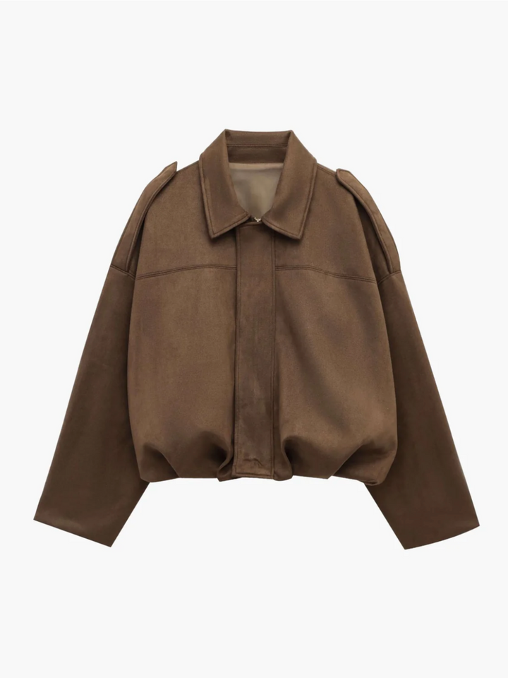 Parnel | Minimalist Suede Jacket