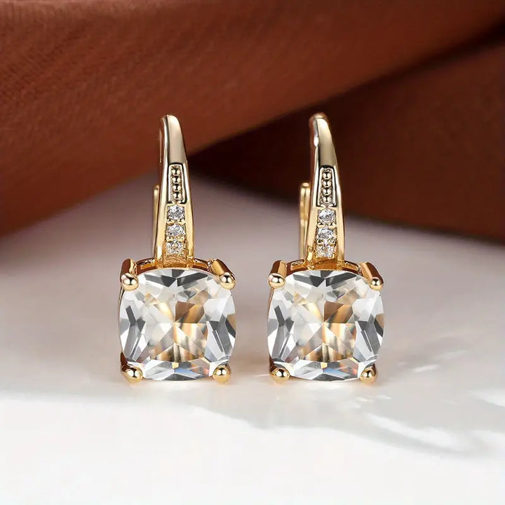 Talindra | Shimmering Drop Earrings