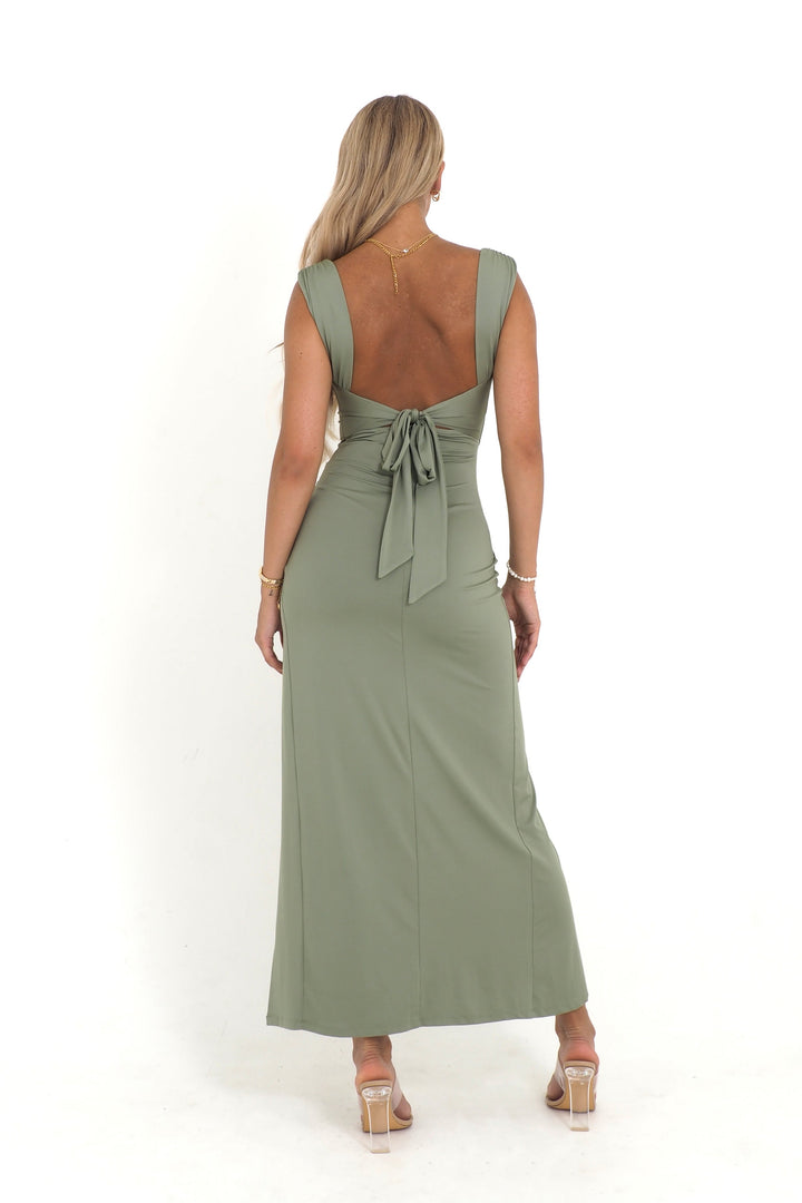 Millie | Striking Slit Dress
