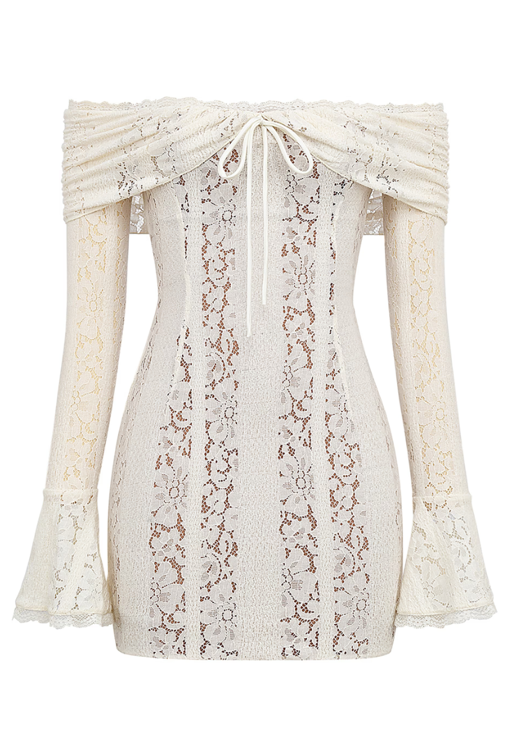 Evelora | Off-Shoulder Lace Corset