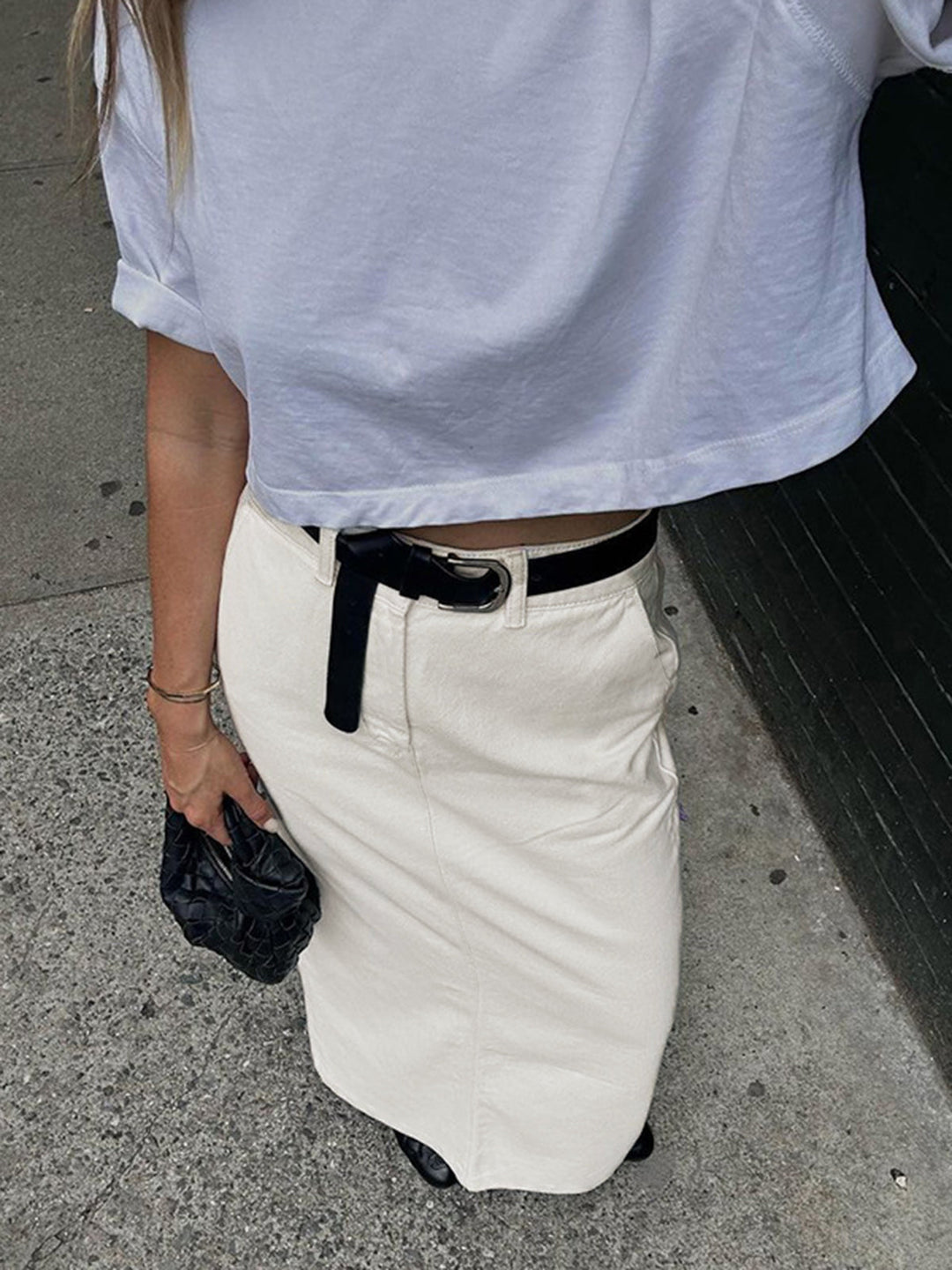 Amelia | Parisian Slit Maxi Skirt