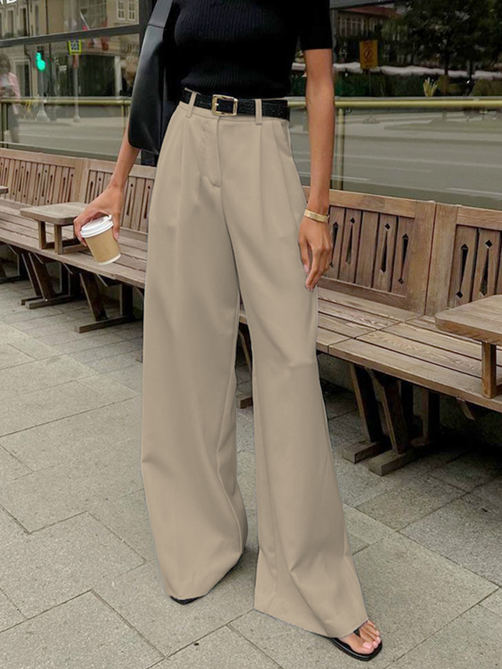 Georgia | Solid Wide Leg Pants