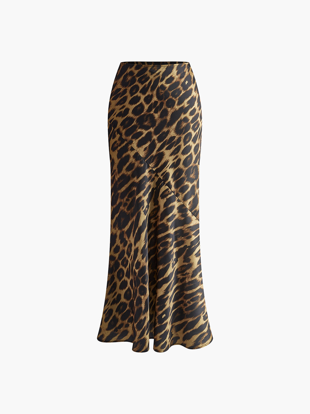 Darcy | Slim Leopard Print Maxi Skirt