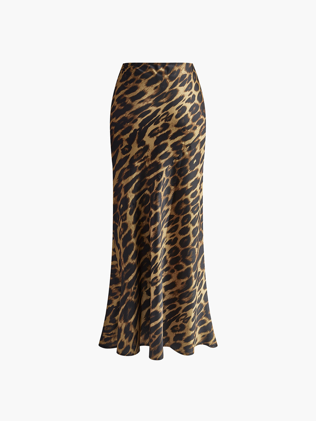 Darcy | Slim Leopard Print Maxi Skirt