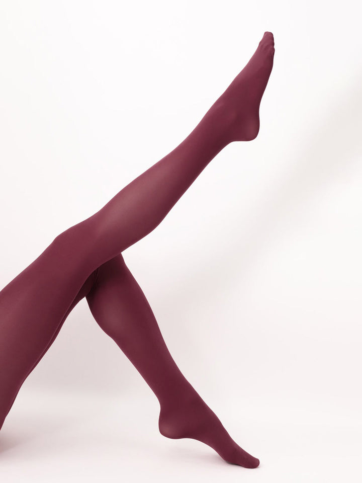 Nora | Plain Soft Velvet Touch Tights