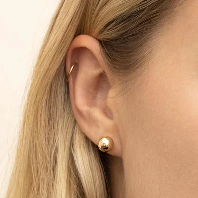 Dulcibel | Polished Ball Stud Earrings