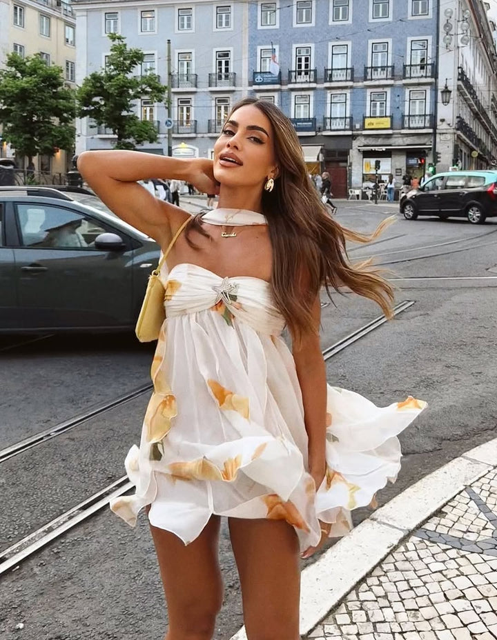 Virelai | Glow Sequin Mini Dress