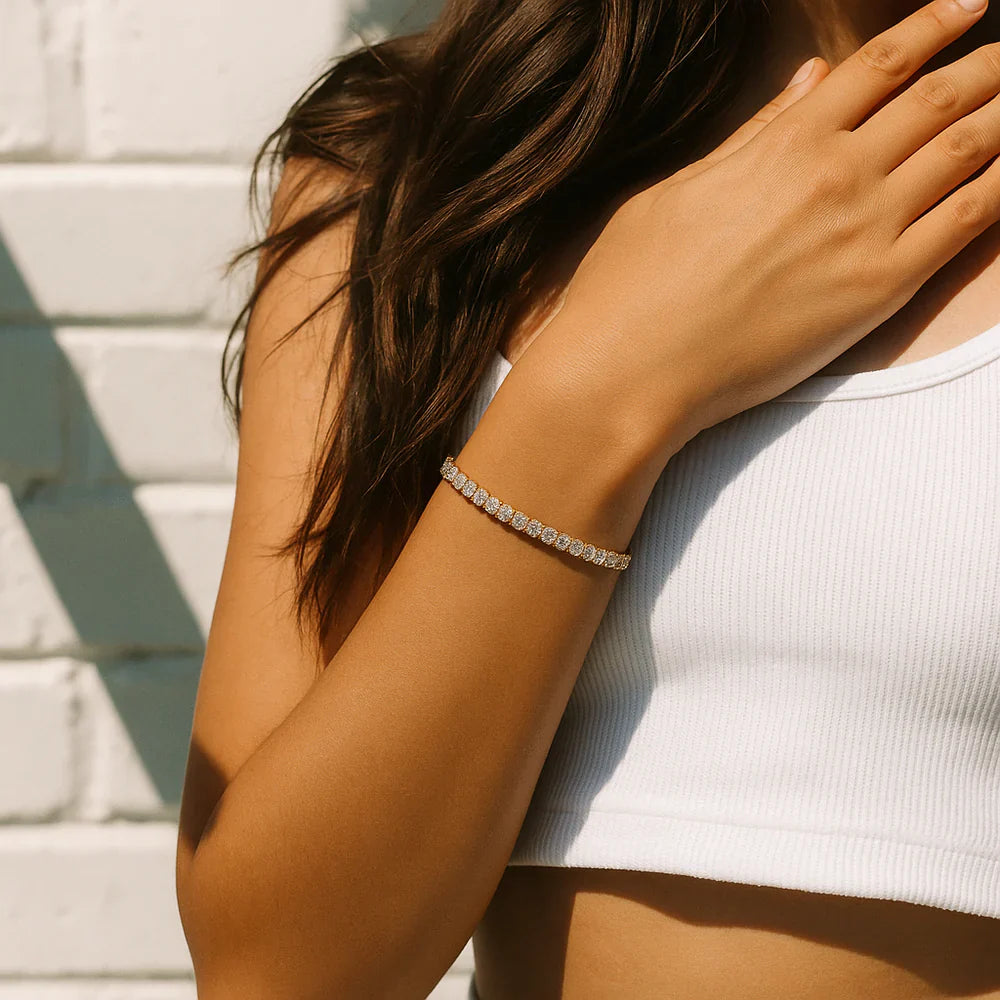 Irmelin | Gold Statement Bracelet