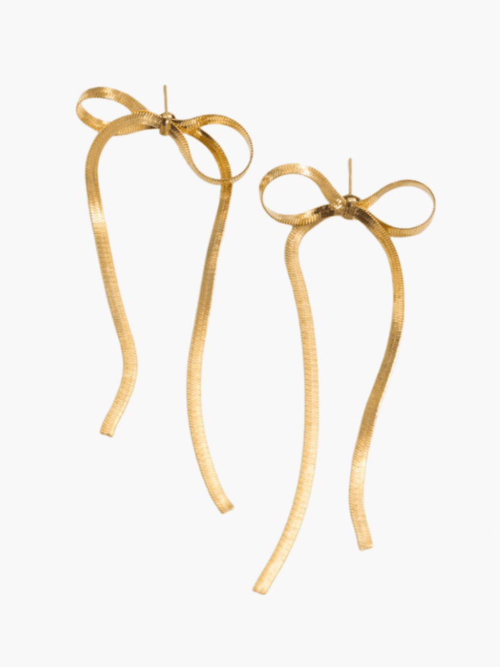 Nemain | Elegant Bow Earrings