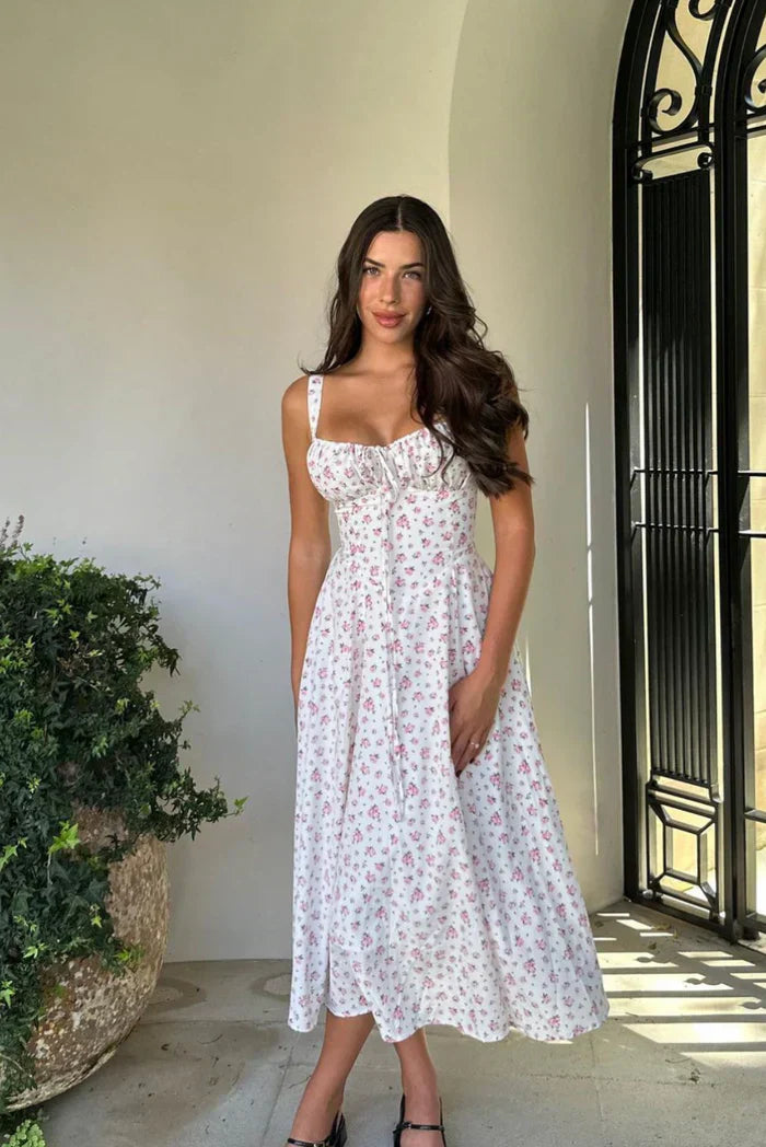 Betony | Charmante Robe d'Été Fleurie
