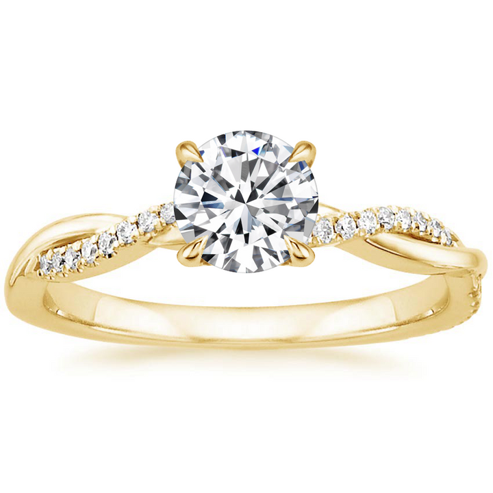 Berenice | Classic Twisted Accent Ring